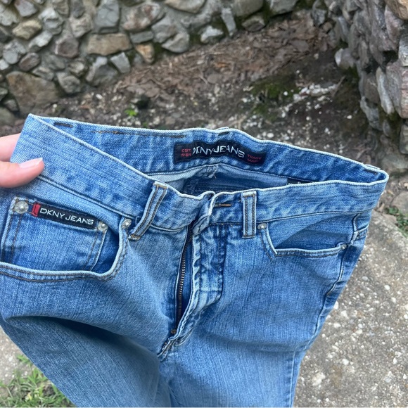Vintage DKNY High Waisted Denim Jeans - Picture 4 of 6